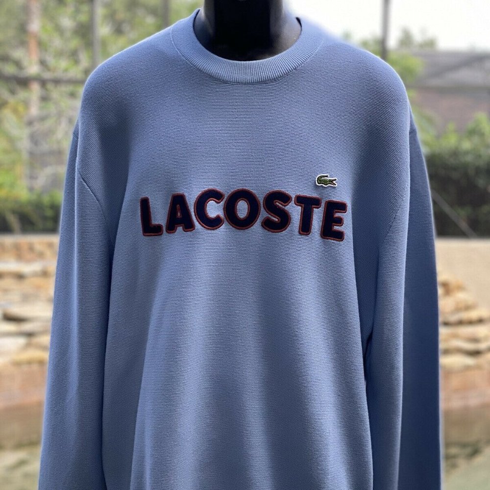 LACOSTE CREW NECK‎ PULLOVER COTTON SWEATER [AH3390]